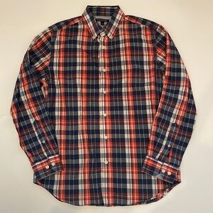 Banana Republic Men’s Tailored Slim Fit Button Down Long Sleeve Shirt Large